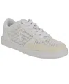 Calvin Klein Women's Heyra Logo Low Profile Sneakers In Light Gray,white