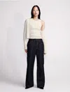 Calvin Klein Women's High Rise Wide Leg Jeans