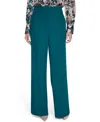 Calvin Klein Women's High-rise Wide-leg Pants In Green