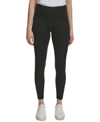 Calvin Klein Women's High-waist 7/8-length Leggings In Black