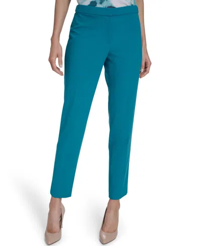 Calvin Klein Women's Highline Straight Pants In Blue