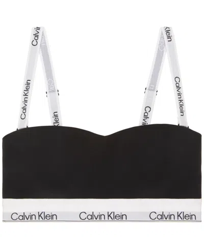 CALVIN KLEIN WOMEN'S ICON COTTON BANDEAU BRA QF8497