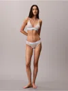 Calvin Klein Women's Icon Cotton Modal Bikini In White
