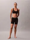 Calvin Klein Women's Icon Cotton Modal Boxer Brief In Black