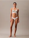 Calvin Klein Women's Icon Cotton Modal Lightly Lined Bralette