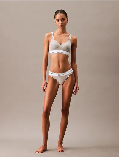Calvin Klein Women's Icon Cotton Modal Lightly Lined Bralette