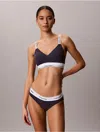 Calvin Klein Women's Icon Cotton Modal Lightly Lined Bralette In Multi