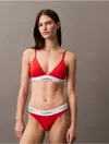 Calvin Klein Women's Icon Cotton Modal Thong In Molten