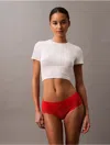 Calvin Klein Women's Icon Logo Lace Hipster In Molten