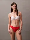 Calvin Klein Women's Icon Logo Lace Thong