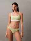 Calvin Klein Women's Icon Modal Mesh Lightly Lined Bralette