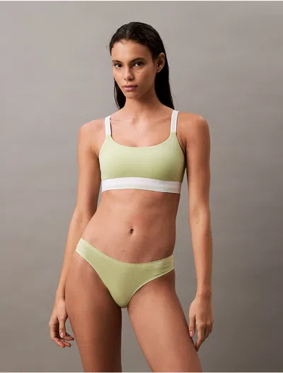 Calvin Klein Women's Icon Modal Mesh Lightly Lined Bralette