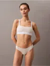 Calvin Klein Women's Icon Modal Mesh Thong