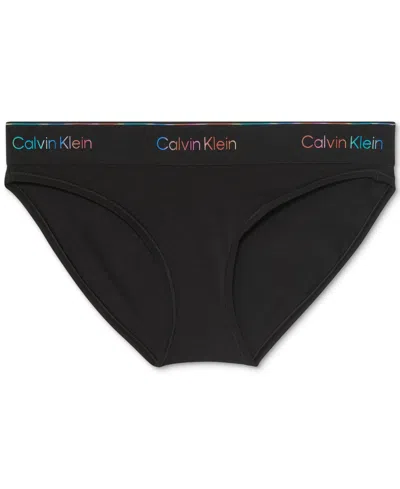 CALVIN KLEIN WOMEN'S ICON PRIDE BIKINI UNDERWEAR QF8189