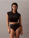 Calvin Klein Women's Icon Shapewear Brief In Black