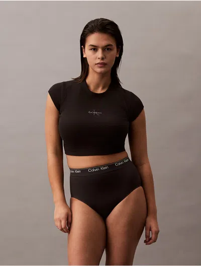 Calvin Klein Women's Icon Shapewear Brief In Black