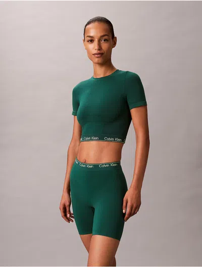 Calvin Klein Women's Icon Shapewear Short In Green