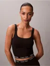Calvin Klein Women's Icon Shapewear Tank Top In Black