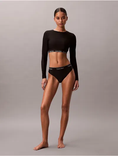 Calvin Klein Women's Icon Swim Bikini In Black