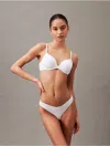 Calvin Klein Women's Ideal Cotton Bikini In White