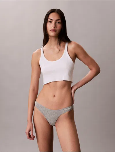 Calvin Klein Ideal Bikini In Gray