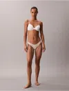 Calvin Klein Women's Ideal Cotton Bikini In White