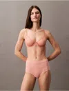 Calvin Klein Women's Ideal Cotton High Rise Brief