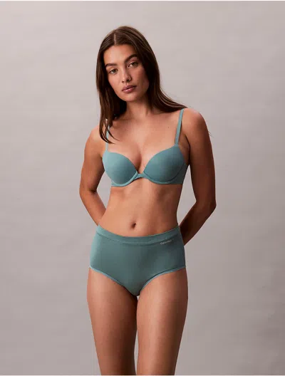 Calvin Klein Women's Ideal Cotton High Rise Brief