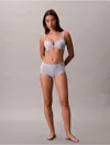 Calvin Klein Icon Logo Boyshorts In Blue