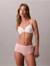 Calvin Klein Women's Ideal Cotton High Rise Brief In Pink