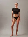 Calvin Klein Women's Ideal Cotton Thong