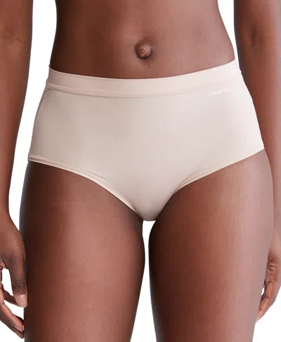 Calvin Klein Women's Ideal Micro High-rise Brief Underwear Qd5178 In Cedar