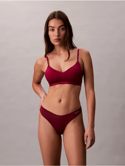Calvin Klein Women's Ideal Micro Thong In Multi