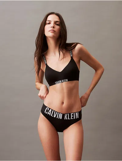 Calvin Klein Women's Intense Power Microfiber Cooling Lightly Lined Bralette