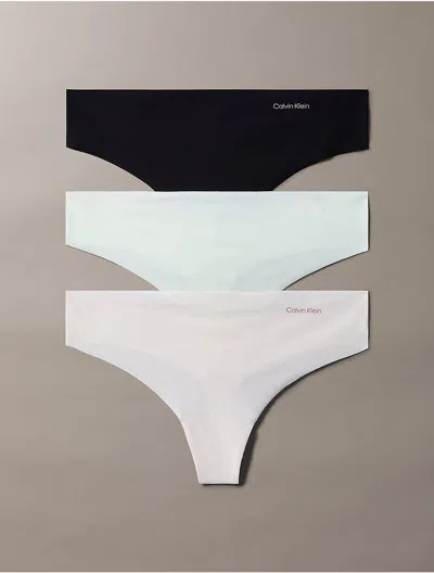 Calvin Klein Women's Invisibles 3-pack Thong