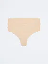 Calvin Klein Women's Invisibles 3-pack Thong In Light Caramel