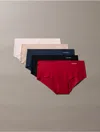 Calvin Klein Invisible Hipster 5-pack Qd3557 In Multi