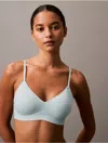 Calvin Klein Women's Invisibles Gel Wire Lightly Lined Bralette In Plein Air
