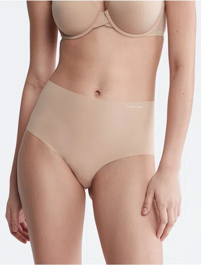 Calvin Klein Women's Invisibles High Rise Brief In Bare