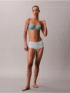 Calvin Klein Women's Invisibles High Rise Brief In Blue