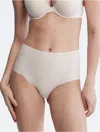 Calvin Klein Women's Invisibles High Rise Brief In Nymhps Thigh