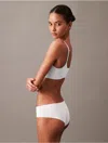 Calvin Klein Women's Invisibles Hipster In White