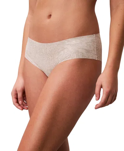 Calvin Klein Women's Invisibles Microfiber Stretch Hipster Underwear D3429 In Gray