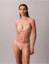 Calvin Klein Women's Invisibles Thong In Pink