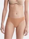Calvin Klein Women's Invisibles Thong In Bronzed