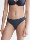 Shop Calvin Klein Women's Invisibles Thong In Speakeasy