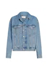 Calvin Klein Women's Jacket  J20j225182 Denim In Blue
