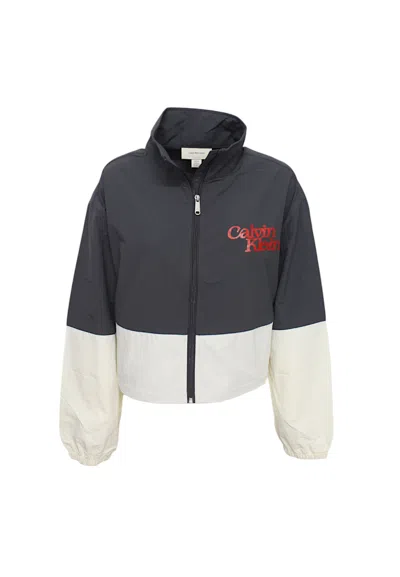 Calvin Klein Women's Jacket  Lv047b527g Blue In Black