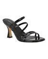 Calvin Klein Women's Jayla Strappy Tapered Heel Sandals In Black