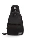 Calvin Klein Women's Jessie Mesh Trim Crossbody Bag In Black